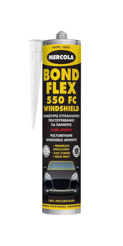 BONDFLEX 550 FC WINDSHIELD 310ml BLACK
